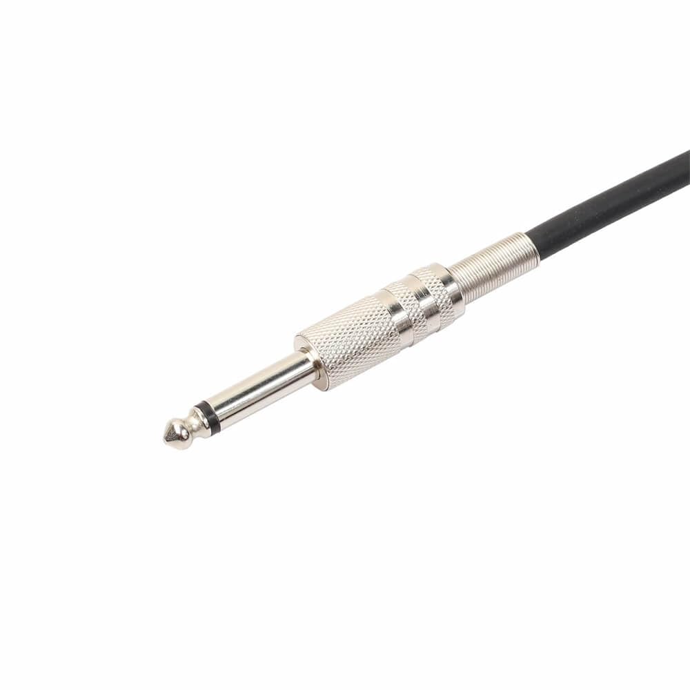 XLR 3 Pin Male to 6.3Mm TRS Male Pro Audio Video Stereo Mic Cable 1Meter