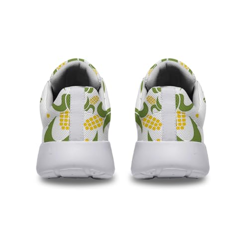 Women Men Corn Shoes Personalited 3D Print Running Shoes Athletic Tennis Sneakers4
