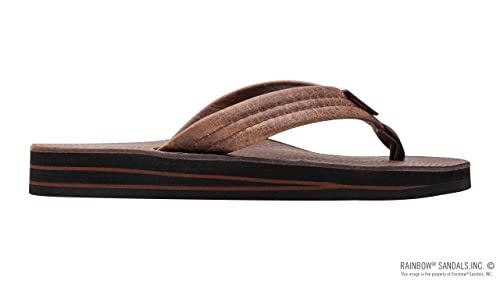 Image of Rainbow Sandals Ladies Luxury Leather - Double Layer Arch Support with 1 inch Strap