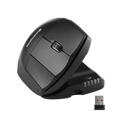 Contour Unimouse: Ergonomic Vertical Mouse Relieves Muscle...