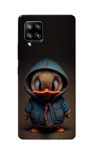 Image of PRINTFIDAA Printed Hard Back Cover Case for Samsung Galaxy M42 5G | Samsung Galaxy A42 5G Back Cover (Animated Duck) -112