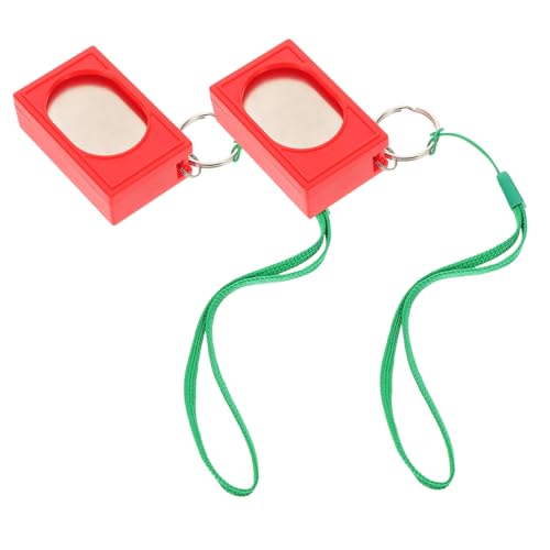 ORFOFE 犬用クリッカー トレーニング器具 コンパクトデザイン ペット用トレーニングツール インタラクティブな犬のおもちゃ 小型犬 大型犬対応 2個セット