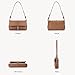 BOSTANTEN Small Purses for Women Trendy Leather Shoulder Bag with Adjustable Strap