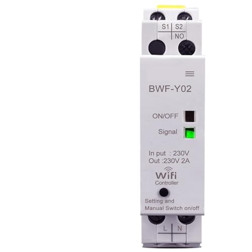 Contacteur de télécommande WIFI Y02 230V pour une maison connectée Ewelink