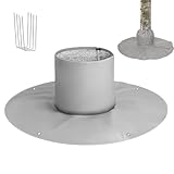 樹皮プロテクター - 冬の凍結 ヤシの木の根プロテクター | ガーデニングアクセサリー 造園家 庭師 冬 私道 芝生 パティオ 歩道 公園