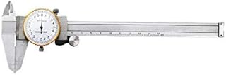 JF-XUAN 150Mm 6Inch Precision Dial Caliper Dial Vernier Caliper Micrometer Gauge Measuring Tool 0-150Mm Calipers