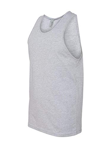 Next Level Men's Stylish Soft Jersey Tank Top, Hthr Gray, X-Large