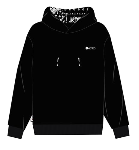 Ethika Men's Sweatshirt | Logo -Black-