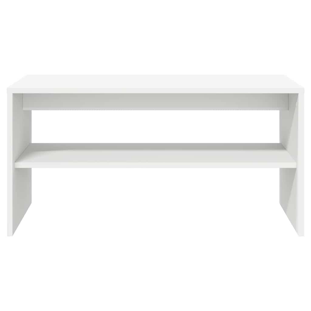 vidaXL Mobile TV e Console TV, Bianco, 60 x 40 x 40 cm, Legno Tecnico, Multifunzionale