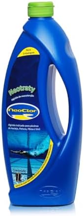 Algicida Manutenção Neotraty 1 Litro Para Tratamento De Água De P...