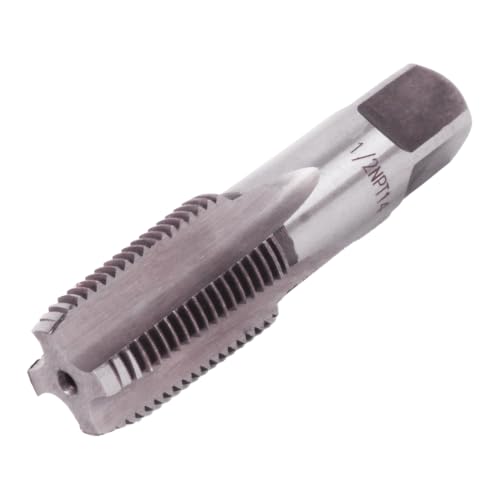 YQLTD 1/2 Inch NPT Pipe Tap 4 Straight Flute Hand Tap