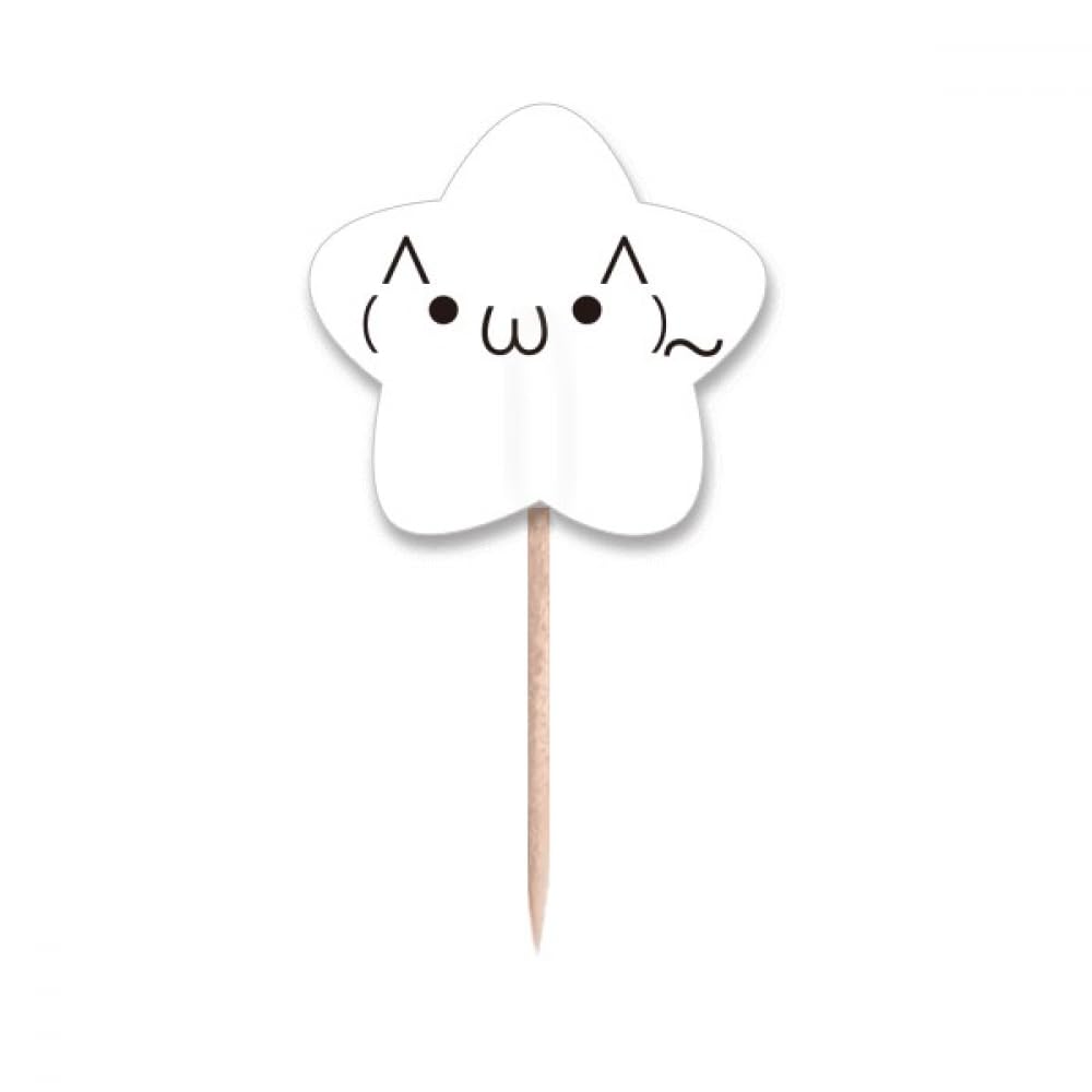 Cure-dents expression de chat Lovely Face pour amuser vos enfants