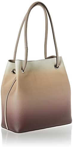 Image of Calvin Klein Gabrianna Bubble Lamb North /South Key Item Tote