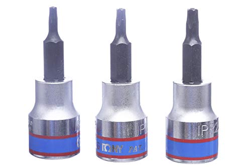 KingTony BR Jogo Chave Soquete 5 Ponta Com Guia Com 6 Peças-3/8