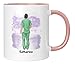 Produktbild Liebtastisch - Personalisierte Krankenschwester Pflegerin Ärztin Tasse - Geschenk - Krankenhaus, Station - Tasse für die Arbeit - Heldinnen (Rosa)