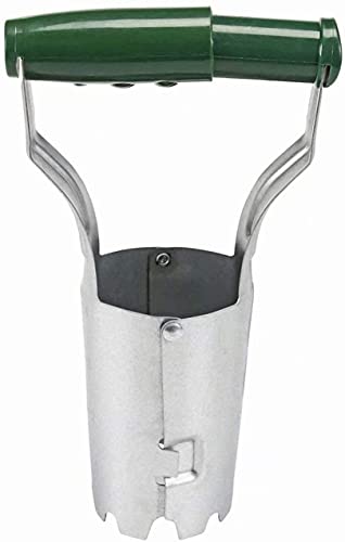 Bulb Planter With Depth Mark- Steel Garden Bulb Planting Tool Handled Bulb Planter For Digging And Refilling Hole Consistent Planting Flowers #TOP10