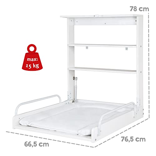 Table à langer suspendue pliable roba pour optimiser les petits espaces - 6