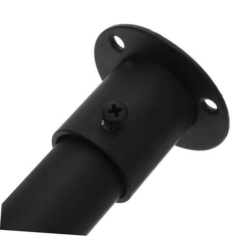 Tringle réglable en acier inoxydable noir pour placard dressing - 3