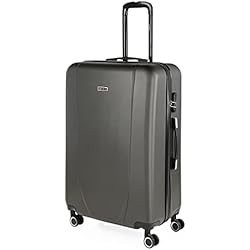 Oferta Maletas Viaje ITACA - Maletas de Viaje Grandes 23 Kilos - Maleta Grande de Viaje Rígida 4 Ruedas - Maletas Grandes de Viaje de ABS Resistente y Ligera 71170, Antracita