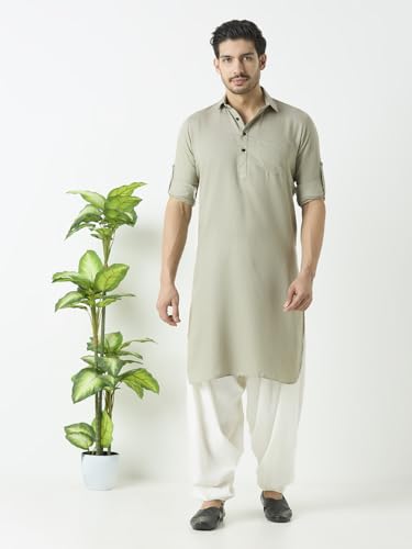 Image of Rajubhai Hargovindas Men's Premium Pathani Kurta