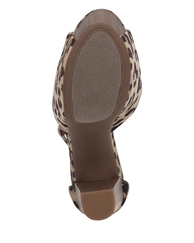 Image of Jessica Simpson Womens Dany 3 Floral Heeled Platform Sandals
