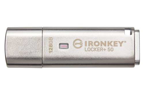 IronKey Locker+ 50 Drive Flash USB XTS-AES crittografato per la protezione dei dati con backup USBtoCloud automatico-IKLP50/128GB - Chiavetta USB - Immagine 2