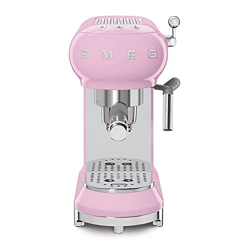 Smeg ECF01PKEU cafetera, Rosa - Imagen 5