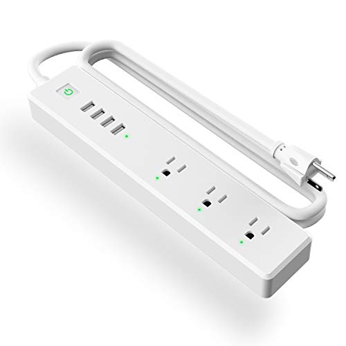 meross Smart Power Strip, Wi-Fi Surge Protector, Alexa, Google Home & IFTTT Supported