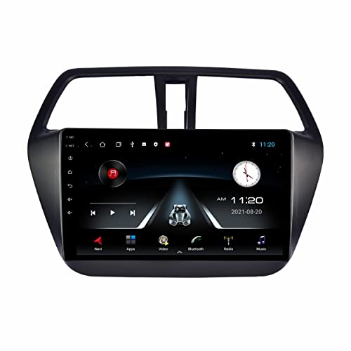 Image of 9 Inches Advanced Car Radio Receiver Android System for Maruti Suzuki S Cross with 2GB /32GB RAM & ROM, Gorilla Glass /Full HD Display /WiFi /GPS /SWC and HD Parking Camera
