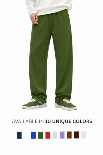 Image of Rockwell Men's Baggy Sweatpants | Cotton Terry Relaxed Fit Joggers for Men | Oversized Streetwear Track Pants | Casual Gym & Everyday Wear| 007