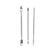 Bitray 3 PCS Professional Repair Tool Kit Electronics Opening Pry Tool Repair Kit with Metal Spudger Mobile Phone Disassembly Stick