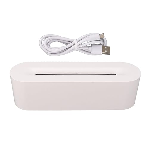 Difusor aromático eléctrico con efecto llama LED 7 colores