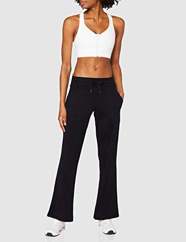 AURIQUE Pantaloni Yoga Donna, Nero, 40