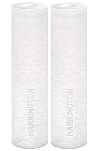 Filtre sédiments 5 microns Harrington éliminant boue et rouille pour toute la maison x2
