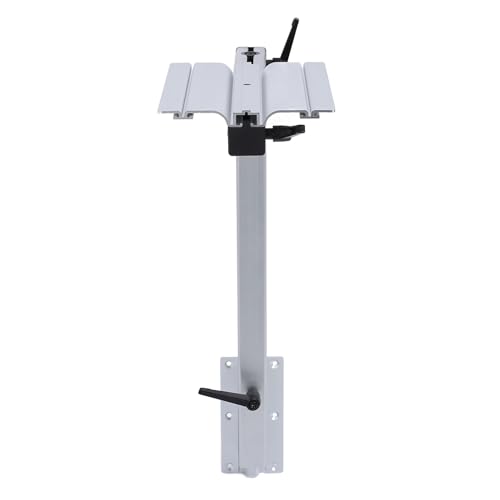 XHTLLO Removable Table Leg Aluminum Alloy White, 360 Degree Rotation Telescopic Leg for Yachts RV Motorhome, Easy Assembly and Storage