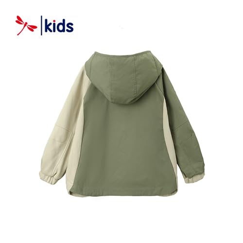 Red dragonfly Toddler Boys Jacket Zipper Packaway Hoodies Coat for Kids2