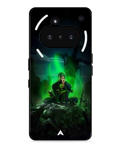 Image of Premium Anime 1 Case for Nothing Phone 3a (Glossy Finish) Soft-Touch Metal TPU Back Cover, Shockproof, Designer, Aesthetic Mobile Phone Case