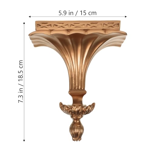 Rangement mural pour petits objets étagère dorée esthétique et chic
