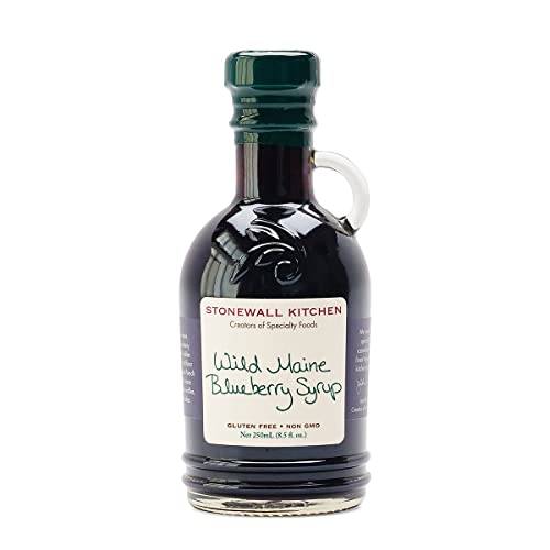 Sirop de bleuets sauvages Stonewall Kitchen texture onctueuse