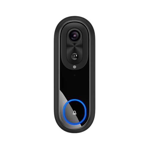 YIXANNX Timbre inalámbrico de fácil instalación, para Sistema de videoportero WiFi Inteligente, protección Seguridad, cámara, hogar Inteligente