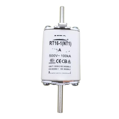 Fusible à contact couteau RT16-1 NT1 500V avec haut pouvoir de coupure 100KA