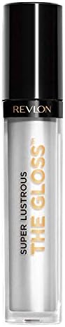 Revlon Lip Gloss, Super Lustrous The Gloss, Non-Sticky, High Shine Finish, 200 Crystal Clear
