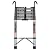 Telescoping Ladder, 12.5 FT Extension Ladder w/Hooks, Heavy Duty 330lbs Max Capacity, Collapsible Telescopic Ladder for Rv, Roof, Outdoor