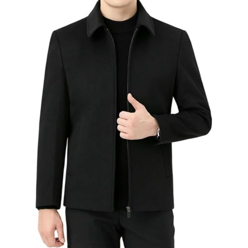 Veste en cachemire homme manteau chaud automne hiver caban chic