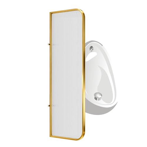 Paravent séparateur mural en verre trempé translucide pour hôtels, écoles et toilettes publiques, extension de confidentialité 40 x 90 cm