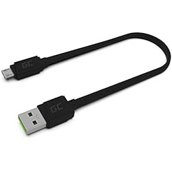 Cargador Motorola Carga Rapida Micro Usb GC Micro USB | 25cm Cable Cargador High Speed Data&Sync Kompatibel con Carga Rápida Quick Charge 3.0 para Samsung, Xiaomi, Huawei, Nexus, LG, Motorola, Android Smartphones y más