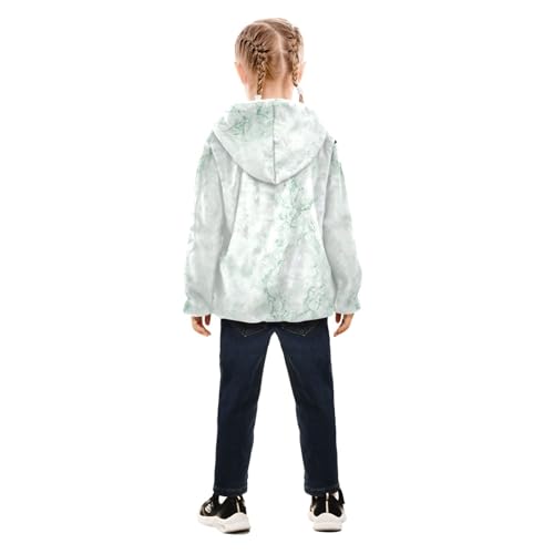 GuoChe White Marble Green Boys Fall Fleece Jacket4