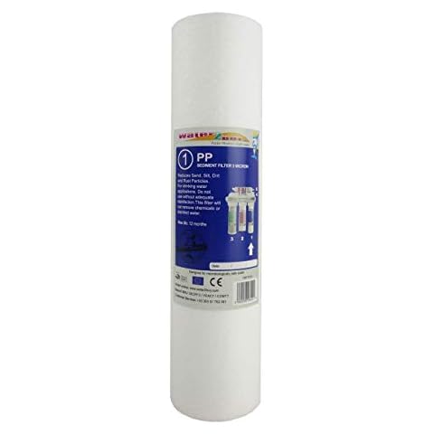 Water2buy 10 inch Sediment Water Filter -Standard Polypropylene Cartridge Cover