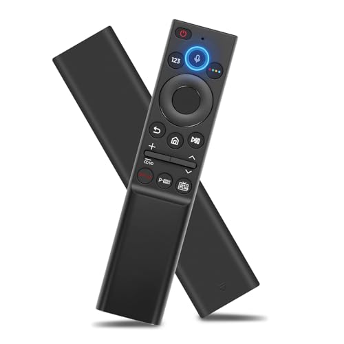 Mando a distancia universal de voz para Samsung Smart TV, mando a distancia de voz de repuesto para Samsung TV, con teclas de acceso rápido