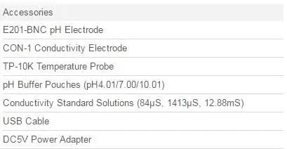 Conductivity Meter PH and Conductivity Meter Table Salinity Resistivity Tester Multiparameter Conductivity Transmitter